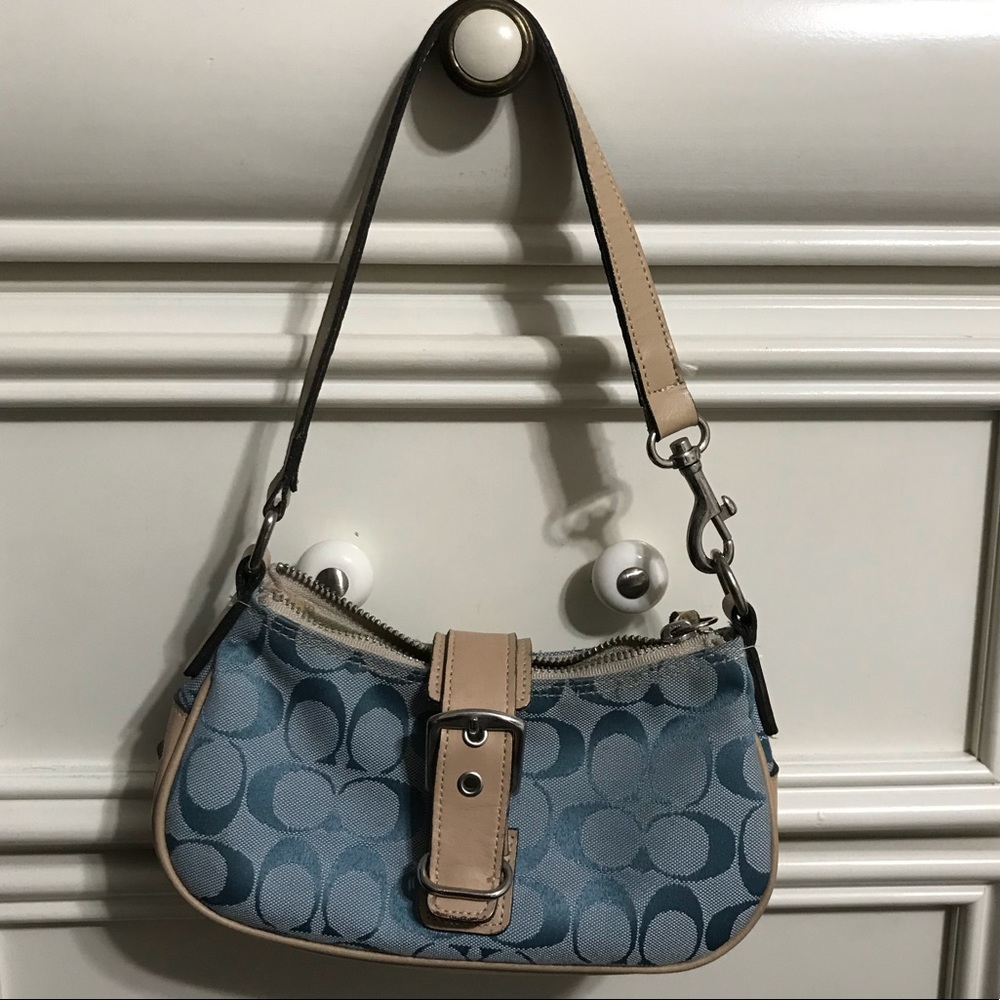 Coach Blue Bag